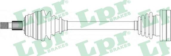 LPR DS14237 - Albero motore/Semiasse www.autoricambit.com