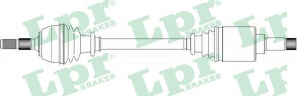 LPR DS16037 - Albero motore/Semiasse www.autoricambit.com