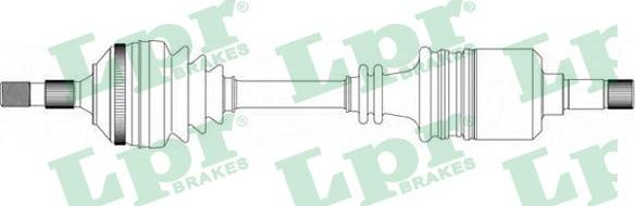 LPR DS16142 - Albero motore/Semiasse www.autoricambit.com