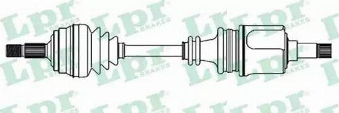 LPR DS16120 - Albero motore/Semiasse www.autoricambit.com