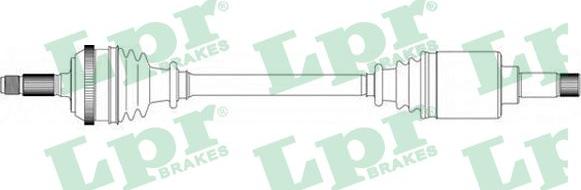 LPR DS16177 - Albero motore/Semiasse www.autoricambit.com