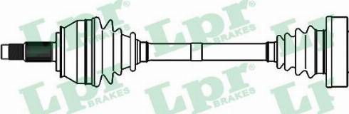 LPR DS13047 - Albero motore/Semiasse www.autoricambit.com