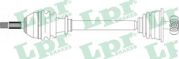 LPR DS39063 - Albero motore/Semiasse www.autoricambit.com