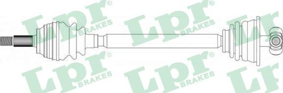 LPR DS39108 - Albero motore/Semiasse www.autoricambit.com