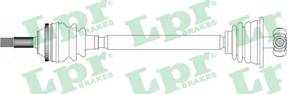 LPR DS39130 - Albero motore/Semiasse www.autoricambit.com