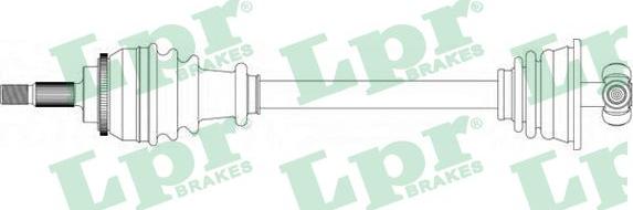 LPR DS39240 - Albero motore/Semiasse www.autoricambit.com