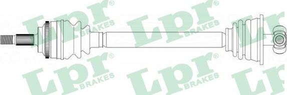 LPR DS39251 - Albero motore/Semiasse www.autoricambit.com