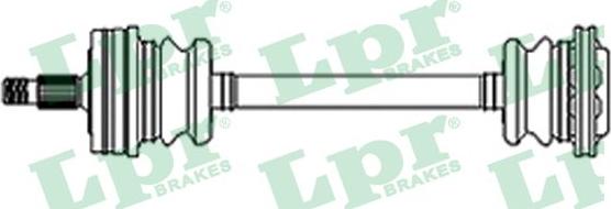 LPR DS30004 - Albero motore/Semiasse www.autoricambit.com