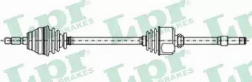 LPR DS38092 - Albero motore/Semiasse www.autoricambit.com