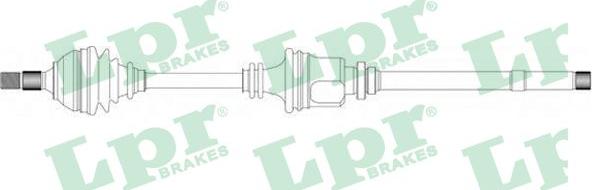 LPR DS38044 - Albero motore/Semiasse www.autoricambit.com