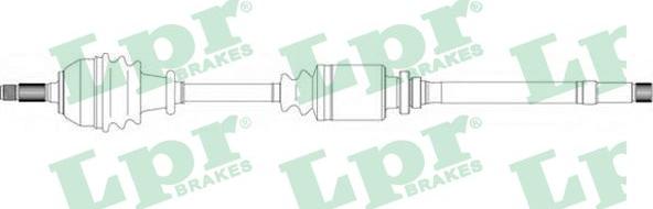 LPR DS38042 - Albero motore/Semiasse www.autoricambit.com