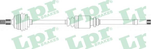 LPR DS38060 - Albero motore/Semiasse www.autoricambit.com