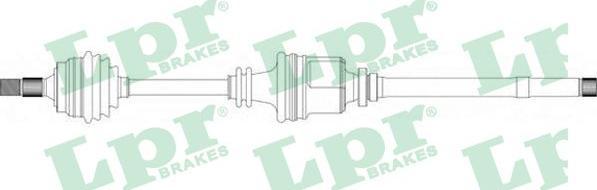 LPR DS38007 - Albero motore/Semiasse www.autoricambit.com