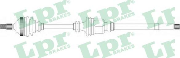 LPR DS38084 - Albero motore/Semiasse www.autoricambit.com