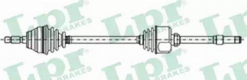 LPR DS38070 - Albero motore/Semiasse www.autoricambit.com