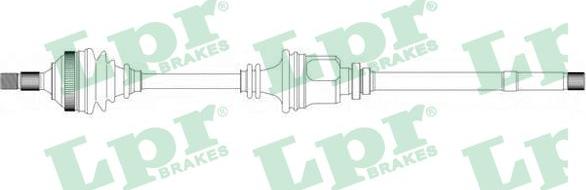 LPR DS38148 - Albero motore/Semiasse www.autoricambit.com