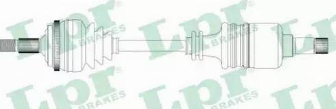 LPR DS38163 - Albero motore/Semiasse www.autoricambit.com