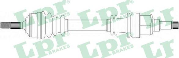 LPR DS38139 - Albero motore/Semiasse www.autoricambit.com