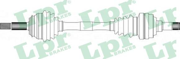 LPR DS37010 - Albero motore/Semiasse www.autoricambit.com