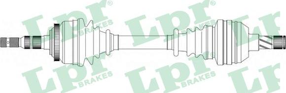 LPR DS37087 - Albero motore/Semiasse www.autoricambit.com