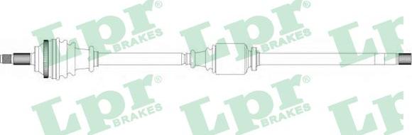 LPR DS37074 - Albero motore/Semiasse www.autoricambit.com