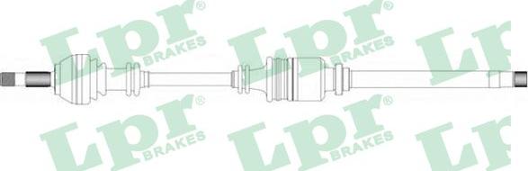 LPR DS20140 - Albero motore/Semiasse www.autoricambit.com