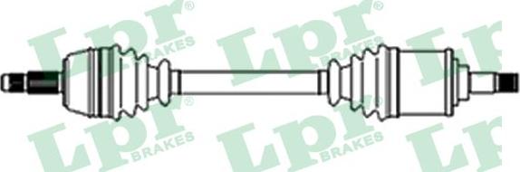 LPR DS21035 - Albero motore/Semiasse www.autoricambit.com