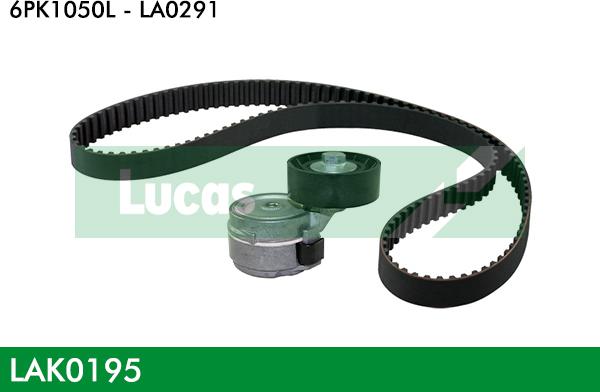 LUCAS LAK0195 - Kit Cinghie Poly-V www.autoricambit.com