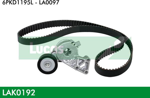 LUCAS LAK0192 - Kit Cinghie Poly-V www.autoricambit.com