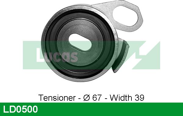 LUCAS LD0500 - Rullo tenditore, Cinghia dentata www.autoricambit.com