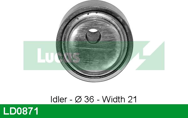 LUCAS LD0871 - Rullo tenditore, Cinghia dentata www.autoricambit.com