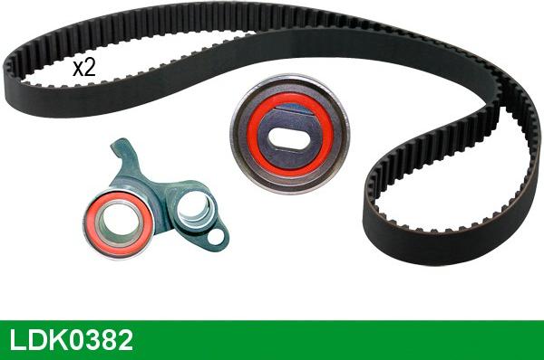 LUCAS LDK0382 - Kit cinghie dentate www.autoricambit.com