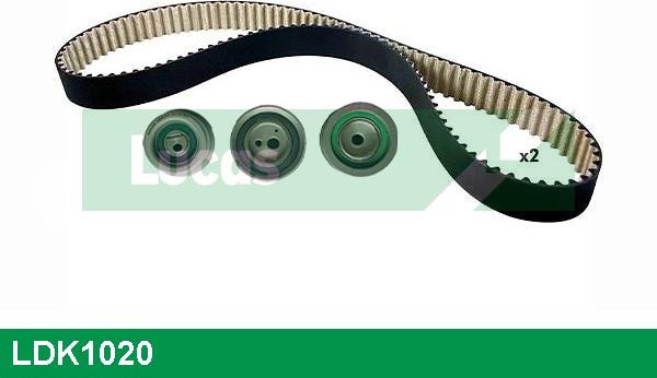 LUCAS LDK1020 - Kit cinghie dentate www.autoricambit.com