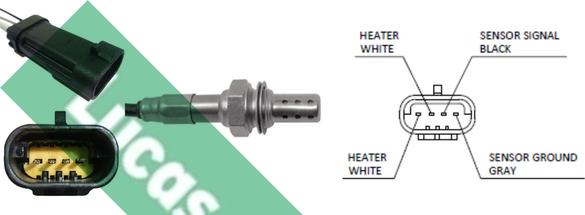 LUCAS LEB466 - Sonda lambda www.autoricambit.com