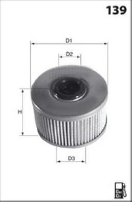 LUCAS LFDE126 - Filtro carburante www.autoricambit.com