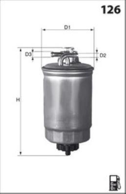 LUCAS LFDF154 - Filtro carburante www.autoricambit.com