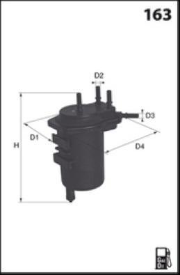 LUCAS LFDF114 - Filtro carburante www.autoricambit.com