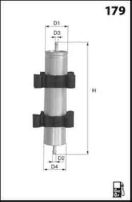 LUCAS LFDF338 - Filtro carburante www.autoricambit.com