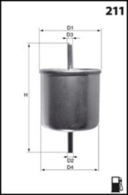 LUCAS LFPF057 - Filtro carburante www.autoricambit.com