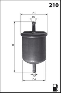 LUCAS LFPF015 - Filtro carburante www.autoricambit.com