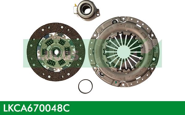 LUCAS LKCA670048C - Kit frizione www.autoricambit.com