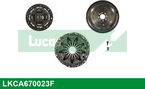 LUCAS LKCA670023F - Kit frizione www.autoricambit.com