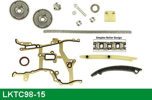 LUCAS LKTC98-15 - Kit catena distribuzione www.autoricambit.com