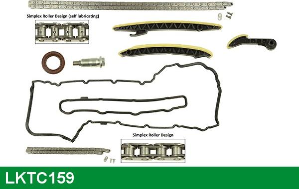 LUCAS LKTC159 - Kit catena distribuzione www.autoricambit.com