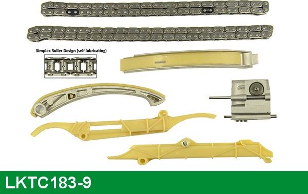 LUCAS LKTC183-9 - Kit catena distribuzione www.autoricambit.com