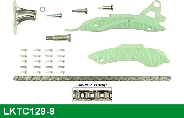 LUCAS LKTC129-9 - Kit catena distribuzione www.autoricambit.com