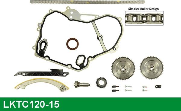 LUCAS LKTC120-15 - Kit catena distribuzione www.autoricambit.com