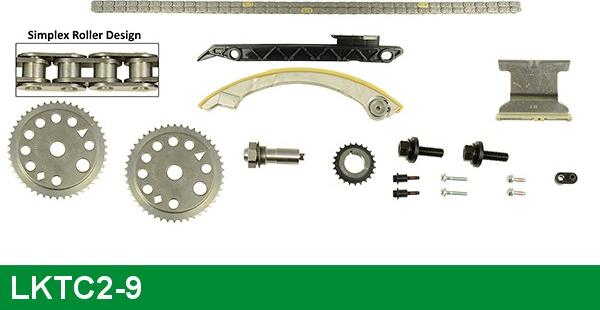 LUCAS LKTC2-9 - Kit catena distribuzione www.autoricambit.com