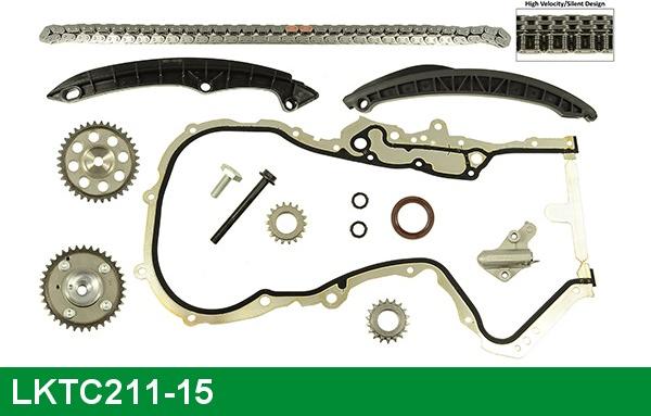 LUCAS LKTC211-15 - Kit catena distribuzione www.autoricambit.com