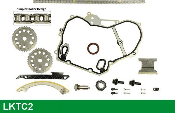 LUCAS LKTC2 - Kit catena distribuzione www.autoricambit.com